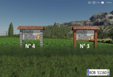 Farming Simulator FS19 Panels v1.0