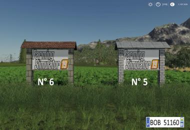 Farming Simulator FS19 Panels v1.0