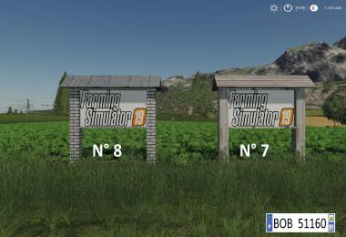 Farming Simulator FS19 Panels v1.0