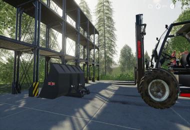 Forklift / stacker bucket set v1.0