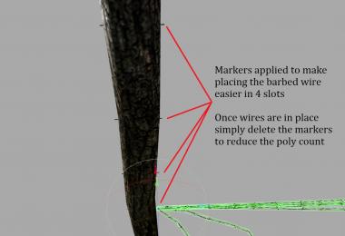 FS19 Barbed Wire Fence Kit v1.0.0.0