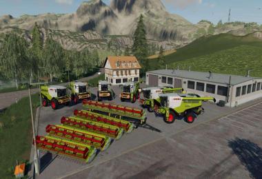 FS19 Claas Lexion Pack v1.0.0.0