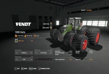 FS19 Beast Fendt 1000 Vario VE v1.0