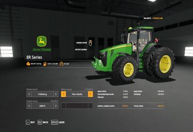 FS19 John Deere Series 8R VE v1.0