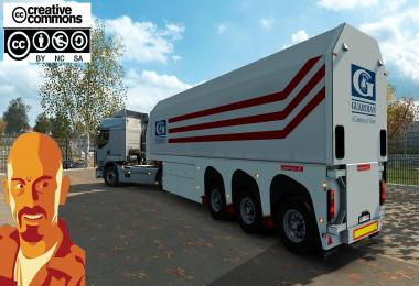 GLASS TRAILERS REWORKED ETS2 1.33.x