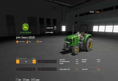 John Deere 2032R 4x4 v1.0