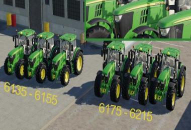 John Deere 6R series Pack v0.1