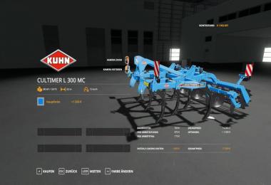 Kuhn Cultimer L300 - MultiColor v1.0