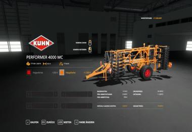 Kuhn Performer 4000 - MultiColor v1.0