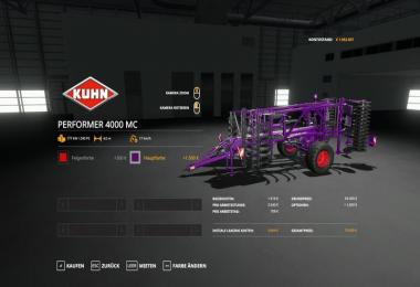 Kuhn Performer 4000 - MultiColor v1.0