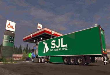 Lamberet Trailer - S.J.L - ETS2 1.33.x