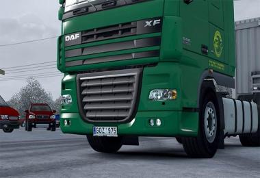 License Plate Pack for DAF XF105 by Vad&k 1.33.x