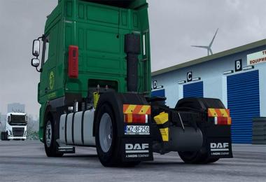 License Plate Pack for DAF XF105 by Vad&k 1.33.x