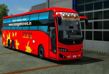 Orange Travels Celeste Skin for Volvo DBMX Grand and PX v1.0