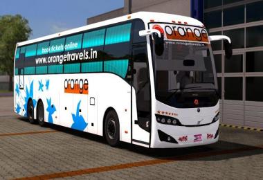 Orange Travels Celeste Skin for Volvo DBMX Grand and PX v1.0