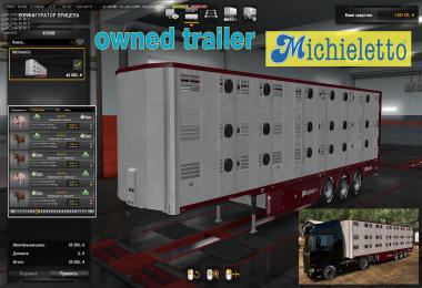 Ownable livestock trailer Michieletto v1.0