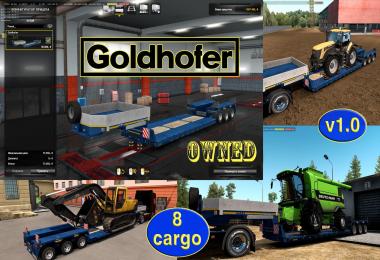 Ownable overweight trailer Goldhofer v1.0