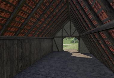 Placeable half-timbered barn v1.0