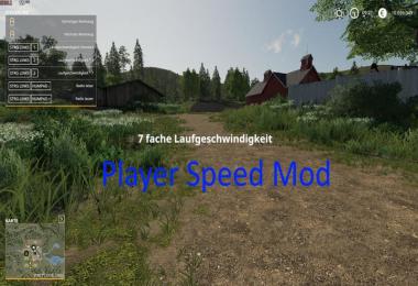 Player speed mod v1.0.1