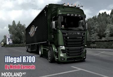 Scania R700 illegal v1.33.2 Reworked By Mehdi Zarnevis