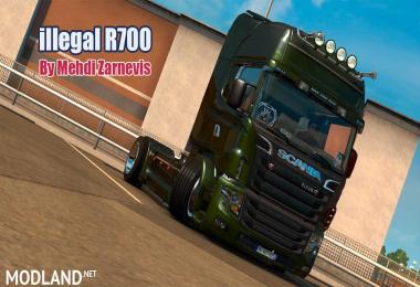 Scania R700 illegal v1.33.2 Reworked By Mehdi Zarnevis