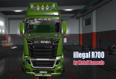 Scania R700 illegal v1.33.2 Reworked By Mehdi Zarnevis