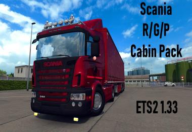 Scania R/G/P Cabin Pack 1.33.x