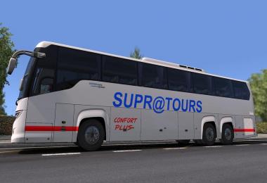 Scania Touring Bus - Skin Supurator For ETS2 1.33.x