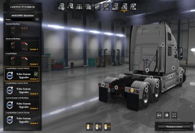 SCS Volvo VNL 780 Custom Parts and Upgrades v0.1