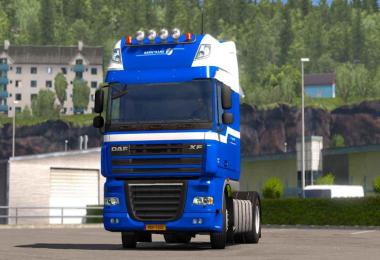 Skin - BennTransport - DAF XF 105 - ETS2 1.33.x