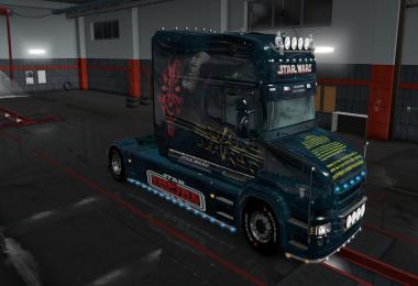 Skin Scania T Longline Star Wars 1.33