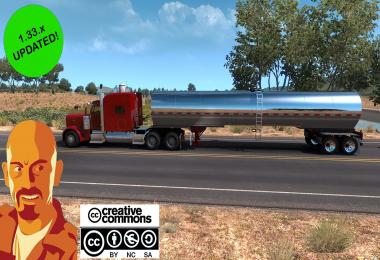 TREMCAR MILK TANKER TRAILER REWORKED ATS 1.33.x