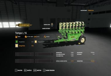 Vaderstad TempoL16 (MultiFruit) v1.0