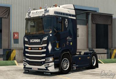 Van Rooijen skin for Scania Next Gen v1.0