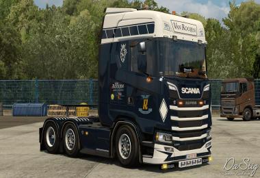 Van Rooijen skin for Scania Next Gen v1.0