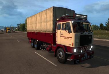 Volvo F88 + Custom BDF trailer ownership for ATS 1.32.x