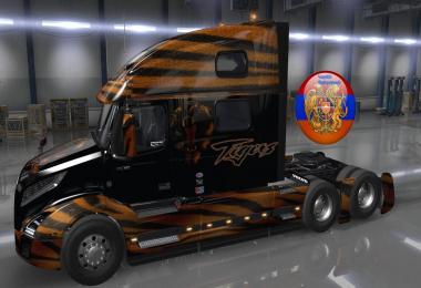 Volvo vnl 2018 truck Tiger 2 skins 1.33.x