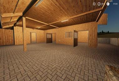 Wooden horse stable with dung v1.0.0.2