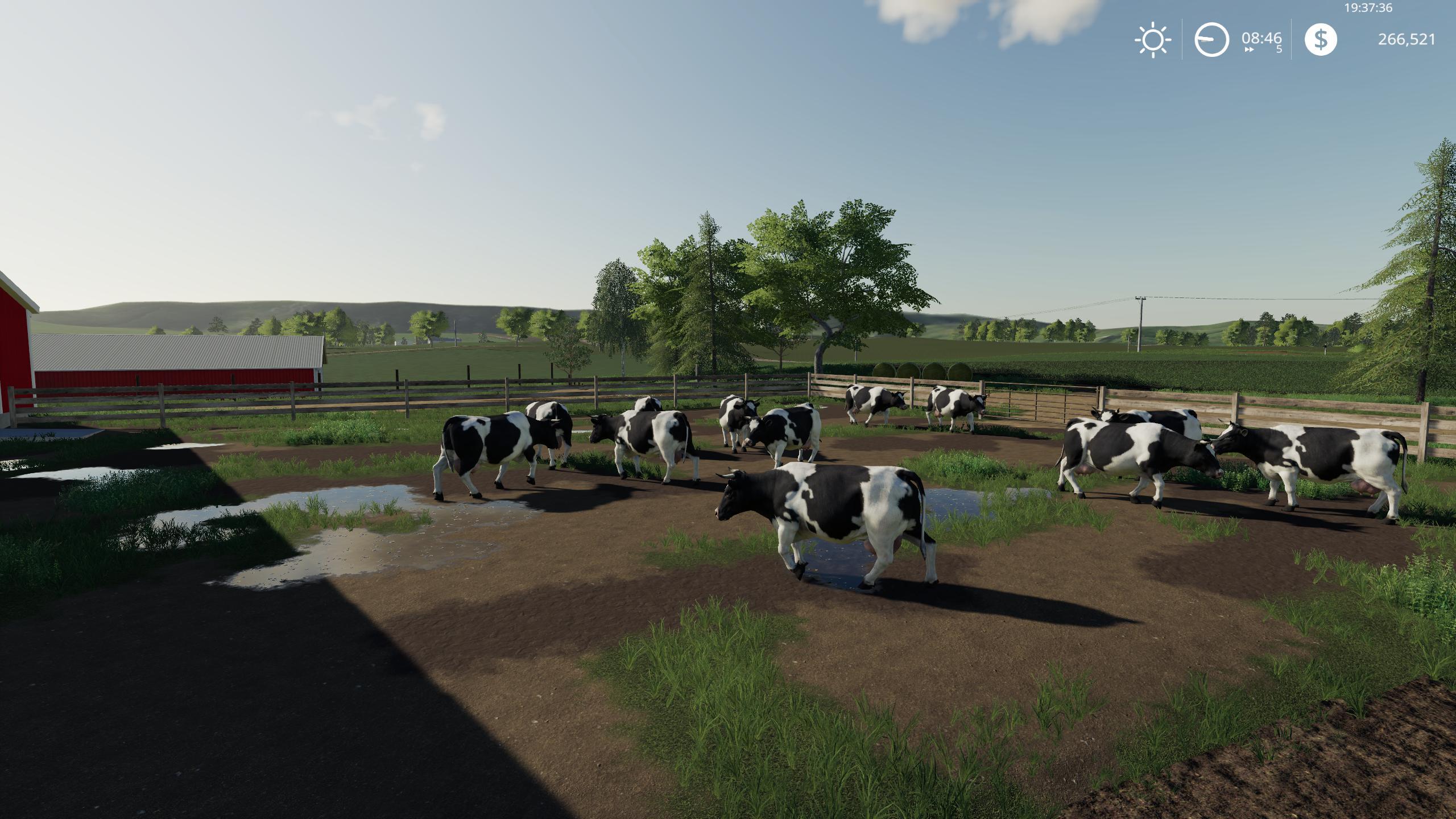 Fs19 Autumn Oaks Cows Fixed Again V2 0 Modhub Us