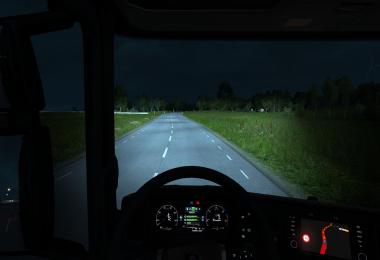 ALEXD 8000 K Lights Scania S;R & Volvo FH 12 2012 v1.0