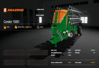 Amazone Condor 15001 v1.0