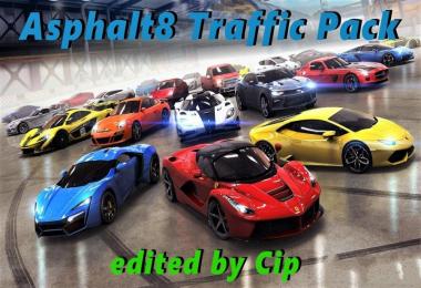 Asphalt 8 Traffic Package edit by Cip + Sounds 1.33.x 