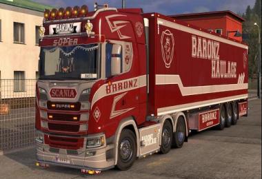 Baronz Haulage (Scania S + Scania RJL) v1.0