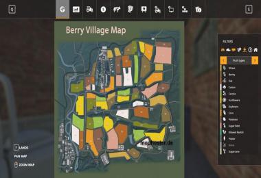 Berry Village Map v2.2.9