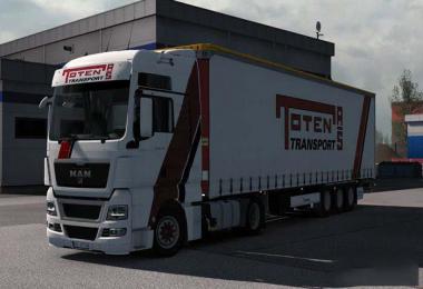 Combo Toten Transport MAN TGX E5 & Krone Megaliner 1.33.x