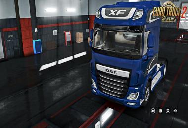 Exterior view reworked for DAF XF euro 6 v1.1