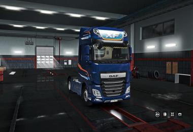 Exterior/Interior DAF XF Euro 6 v1.0