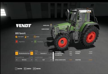 Fendt 800 Favorit v1.0