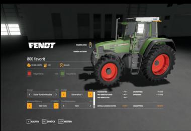 Fendt 800 Favorit v1.0