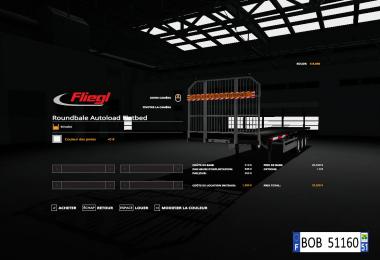 Fliegl Flatbed Round Autoload v1.4